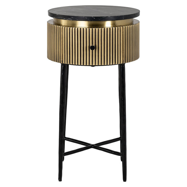 Bijzettafel Ironville (Gold) van Richmond Interiors – Luxe comfort op maat van PureWonen. Vraag naar de beste prijs.