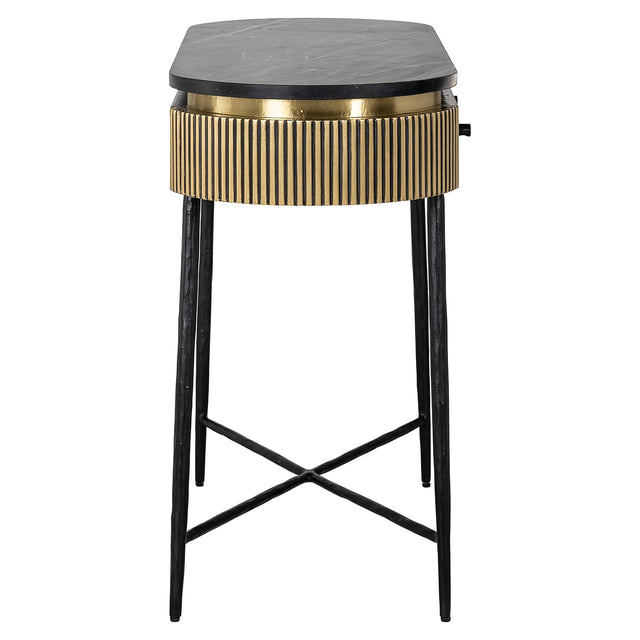 Wandtafel Ironville (Gold) van Richmond Interiors – Luxe comfort op maat van PureWonen. Vraag naar de beste prijs.