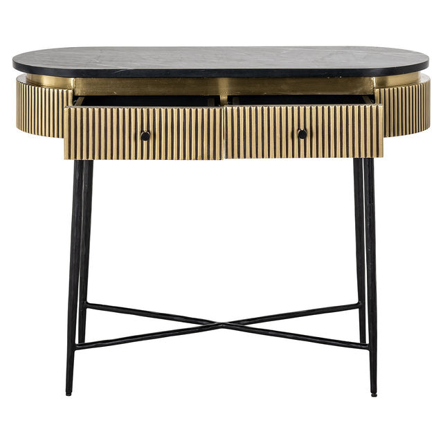 Wandtafel Ironville (Gold) van Richmond Interiors – Luxe comfort op maat van PureWonen. Vraag naar de beste prijs.