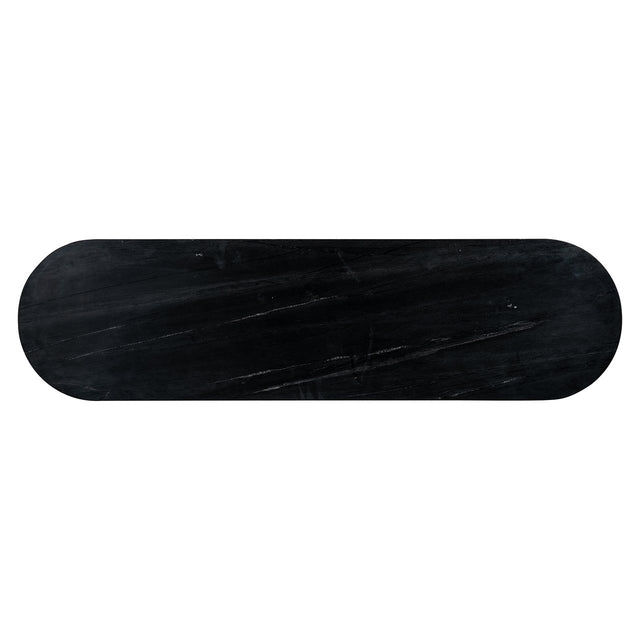 Wandtafel Dayton (Black/gold) van Richmond Interiors – Luxe comfort op maat van PureWonen. Vraag naar de beste prijs.