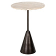 Bijzettafel Avalon rond (Bronze) van Richmond Interiors – Luxe comfort op maat van PureWonen. Vraag naar de beste prijs.