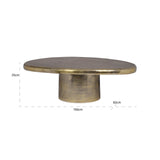 Salontafel Pulitzer (Brushed Gold)