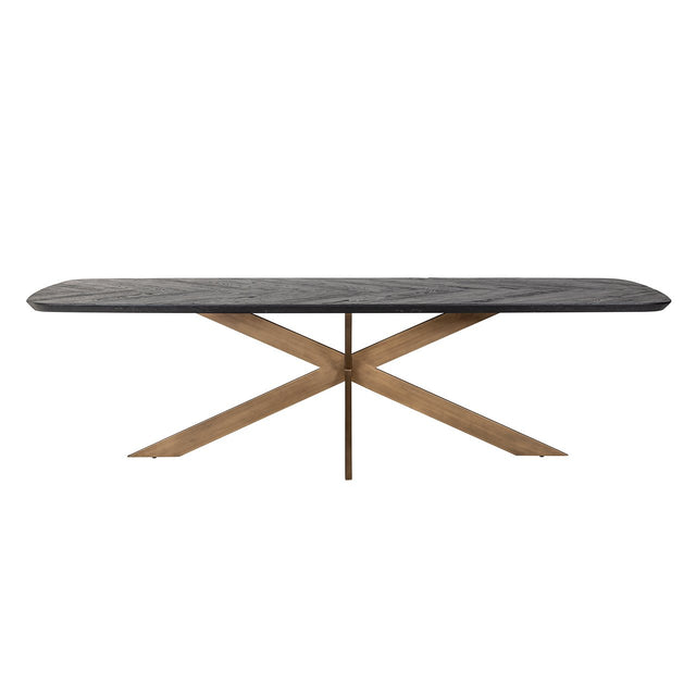 Eettafel Hayley 280 (Dark coffee) van Richmond Interiors – Luxe comfort op maat van PureWonen. Vraag naar de beste prijs.