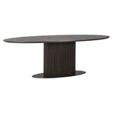 Eettafel Luxor ovaal 235 (Brown)