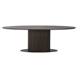 Eettafel Luxor ovaal 235 (Brown)