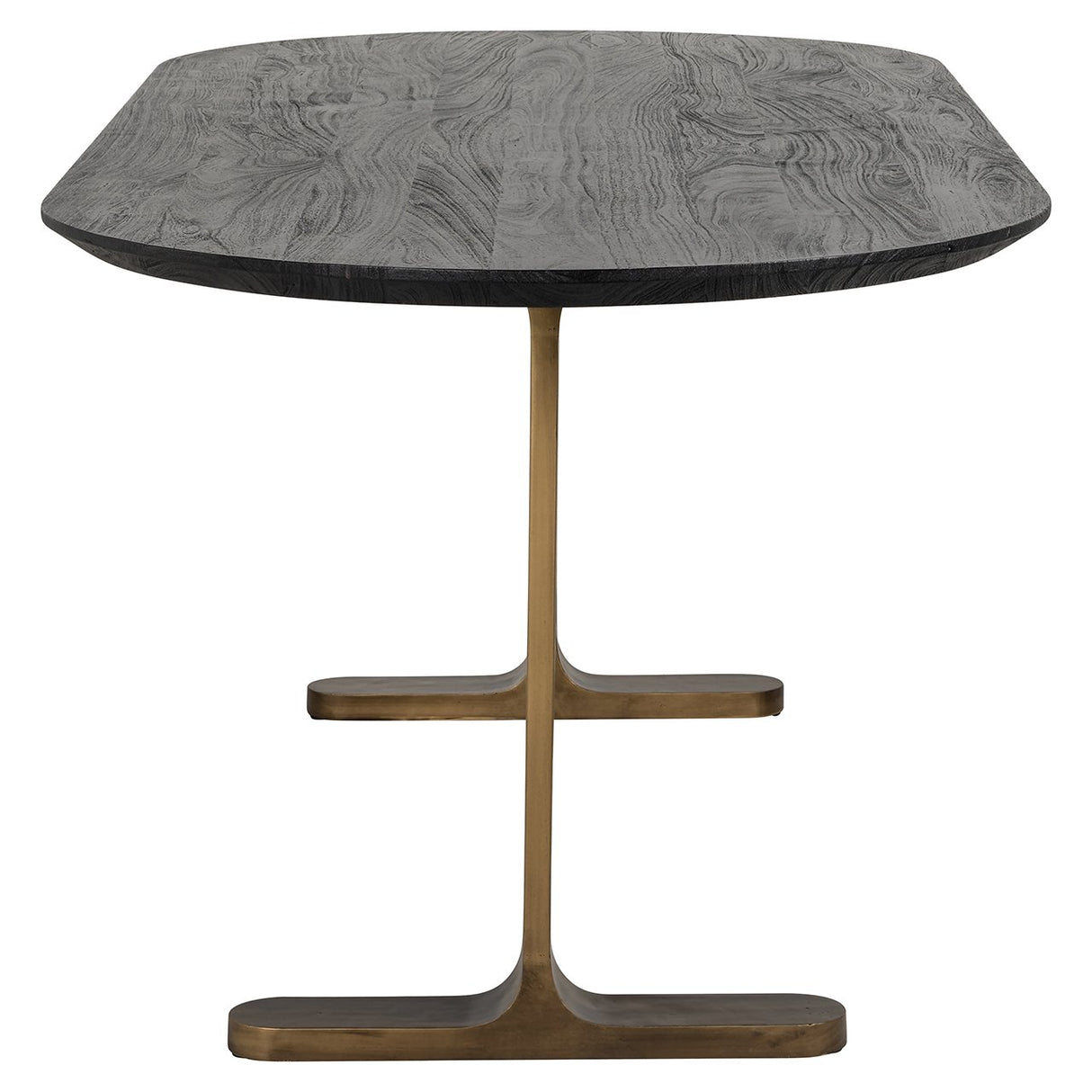 Eettafel Revelin 235 (Black/gold)