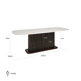 Eettafel Mayfield 230 (Brown)