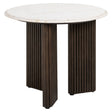Bijzettafel Mayfield 55Ø (White) van Richmond Interiors – Luxe comfort op maat van PureWonen. Vraag naar de beste prijs.