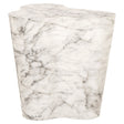 Bijzettafel Rockyard faux wit marmer indoor/outdoor (White) van Richmond Interiors – Luxe comfort op maat van PureWonen. Vraag naar de beste prijs.