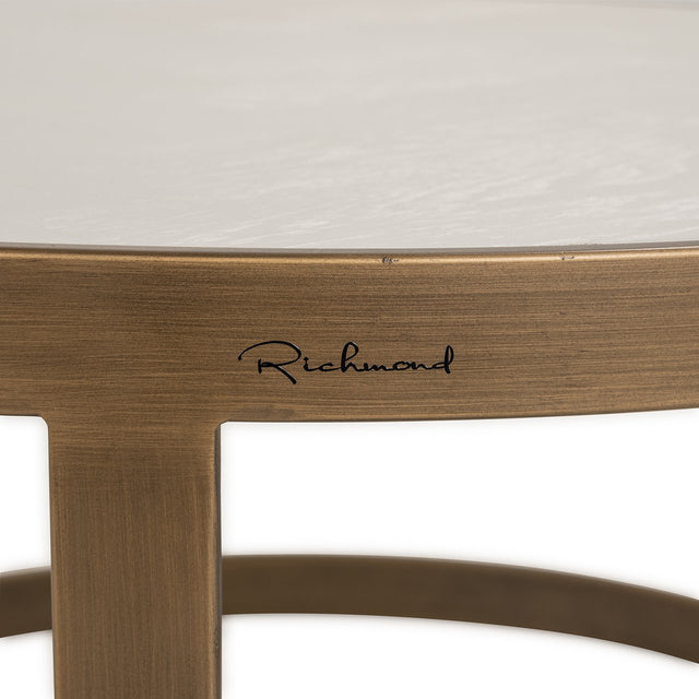 Salontafel Whitebone brass set van 2 (Verona Grey) van Richmond Interiors – Luxe comfort op maat van PureWonen. Vraag naar de beste prijs.