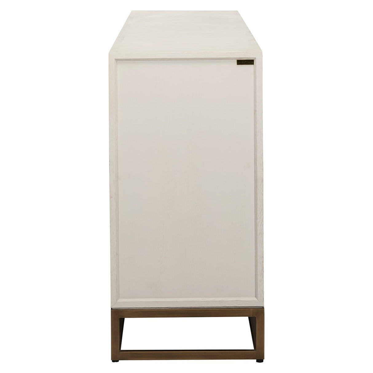 Dressoir Whitebone brass 4-deuren (Verona Grey)