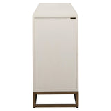 Dressoir Whitebone brass 4-deuren (Verona Grey)