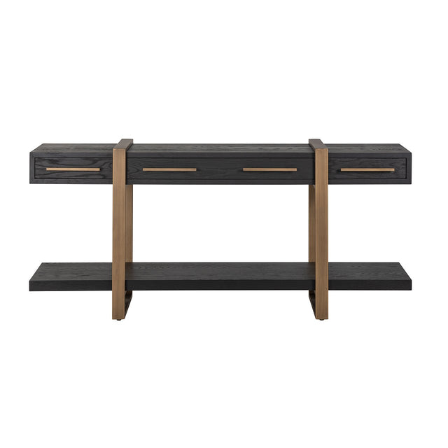 Dressoir Cambon 3-laden (Dark coffee) van Richmond Interiors – Luxe comfort op maat van PureWonen. Vraag naar de beste prijs.