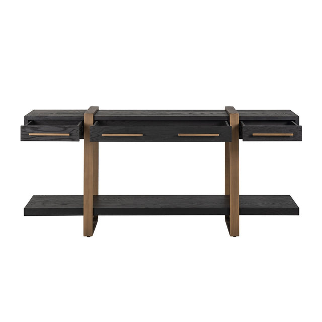 Dressoir Cambon 3-laden (Dark coffee) van Richmond Interiors – Luxe comfort op maat van PureWonen. Vraag naar de beste prijs.