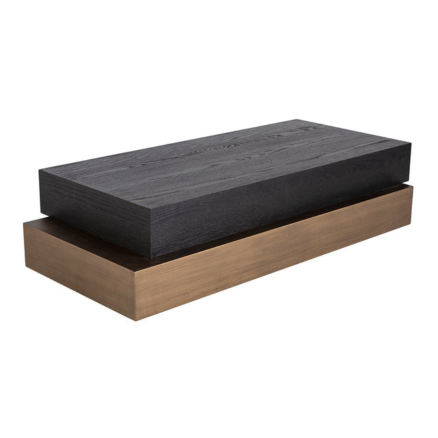 Salontafel Cambon blok (Dark coffee) van Richmond Interiors – Luxe comfort op maat van PureWonen. Vraag naar de beste prijs.