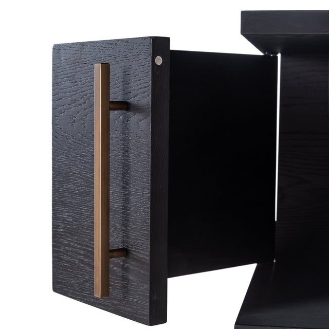 Wandkast Cambon 4-deuren 4-planken (Dark coffee) van Richmond Interiors – Luxe comfort op maat van PureWonen. Vraag naar de beste prijs.