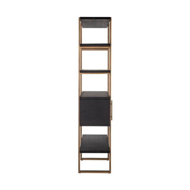 Wandkast Cambon 4-deuren 4-planken (Dark coffee) van Richmond Interiors – Luxe comfort op maat van PureWonen. Vraag naar de beste prijs.