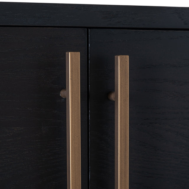 Wandkast Cambon 4-deuren 4-planken (Dark coffee) van Richmond Interiors – Luxe comfort op maat van PureWonen. Vraag naar de beste prijs.