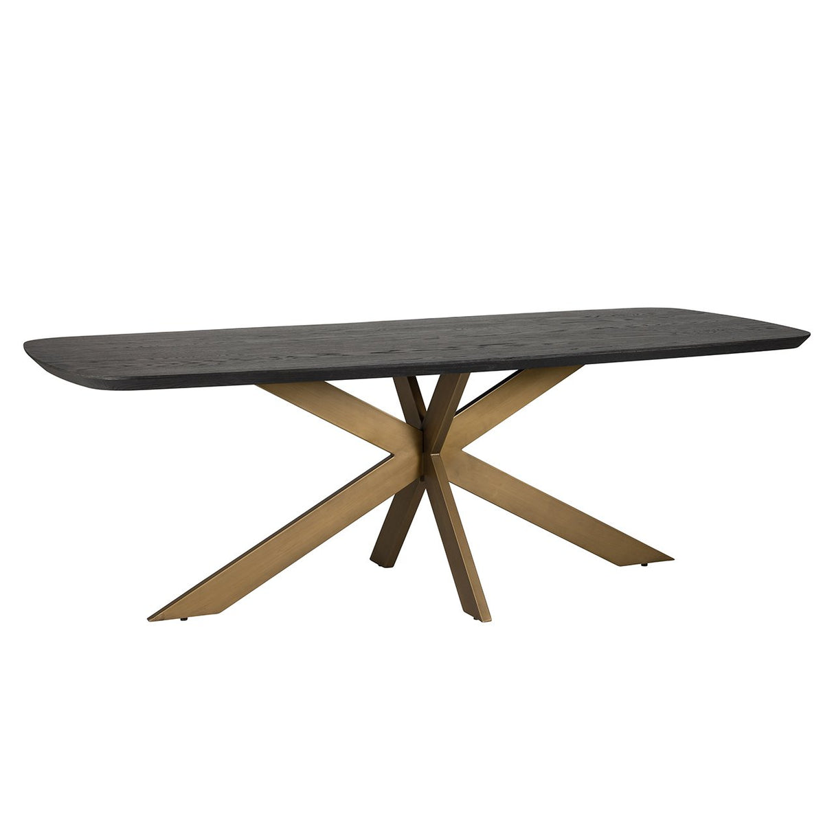 Eettafel Cambon 230 deens ovaal (Dark coffee)