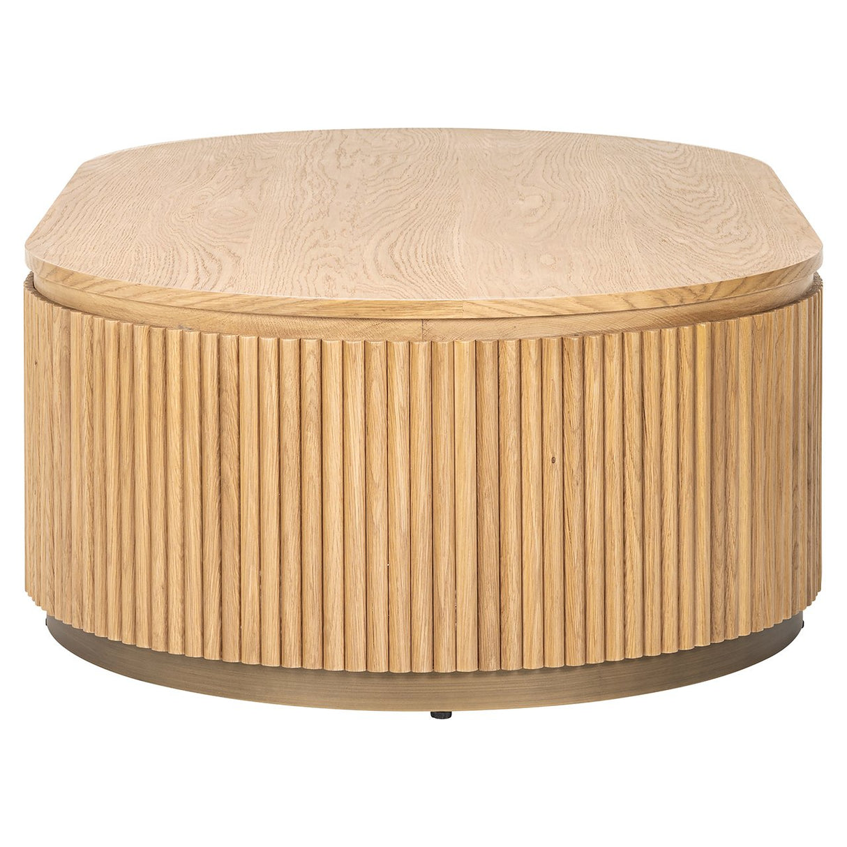 Salontafel Belfort capsule (Natural oak)