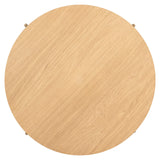 Salontafel Belfort 85Ø (Natural oak)