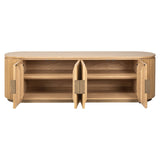 TV-meubel Belfort 4-deurs (Natural oak)