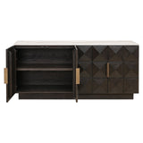 Dressoir Claremont 4-deurs (Brown)