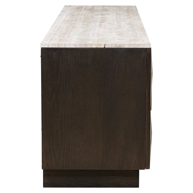 Tv-dressoir Claremont 4-deurs (Brown)