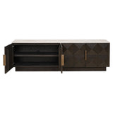 Tv-dressoir Claremont 4-deurs (Brown)