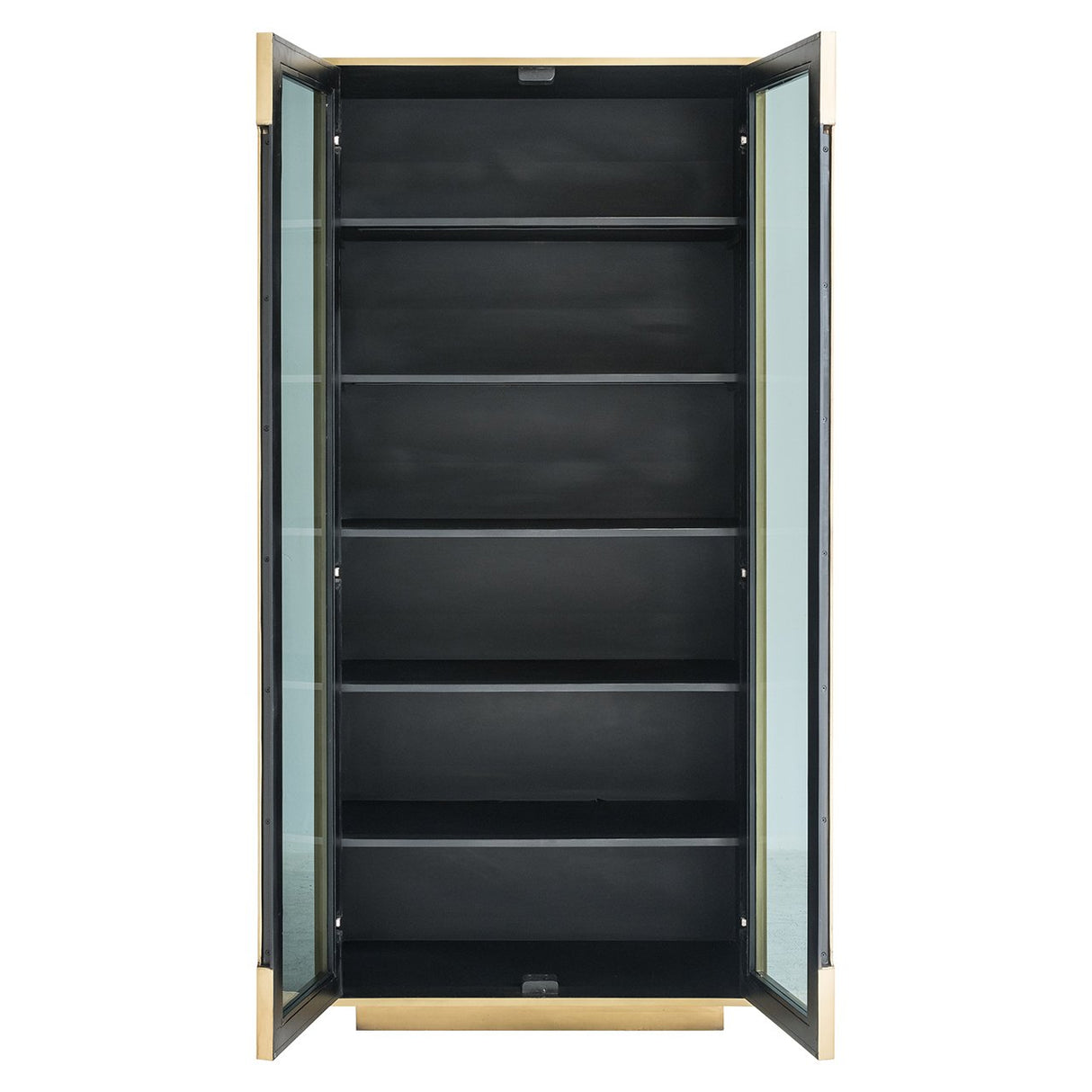 Wandkast Finsbury 2-deurs (Black/gold)