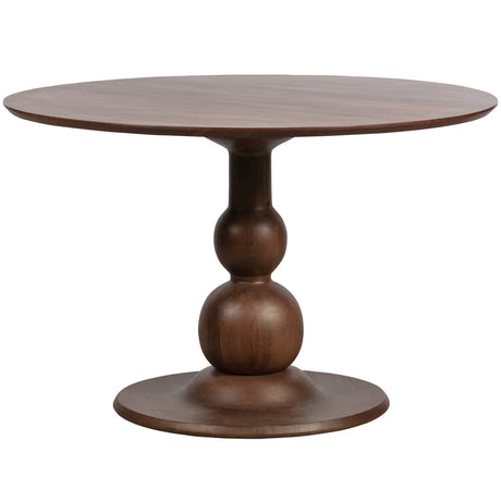 Blanco Eettafel O120 Cm Mango Walnoot van BePureHome – Luxe comfort op maat van PureWonen. Vraag naar de beste prijs.
