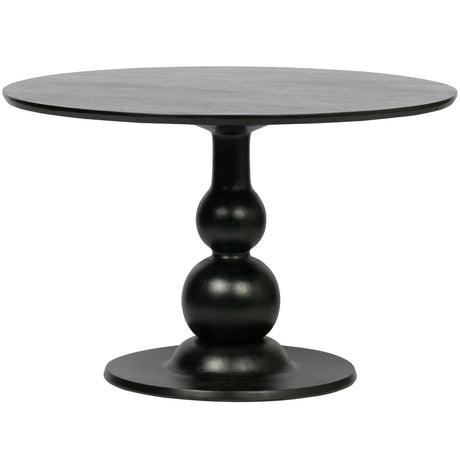 Blanco Eettafel O120 Cm Mango Diepzwart van BePureHome – Luxe comfort op maat van PureWonen. Vraag naar de beste prijs.