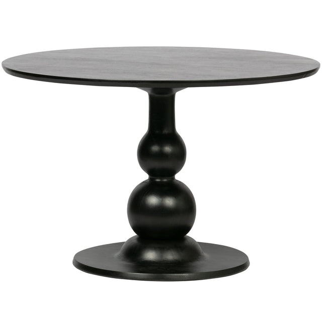 Blanco Eettafel O120 Cm Mango Diepzwart van BePureHome – Luxe comfort op maat van PureWonen. Vraag naar de beste prijs.