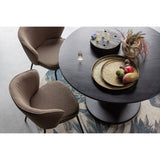 Blanco Eettafel O120 Cm Mango Diepzwart van BePureHome – Luxe comfort op maat van PureWonen. Vraag naar de beste prijs.
