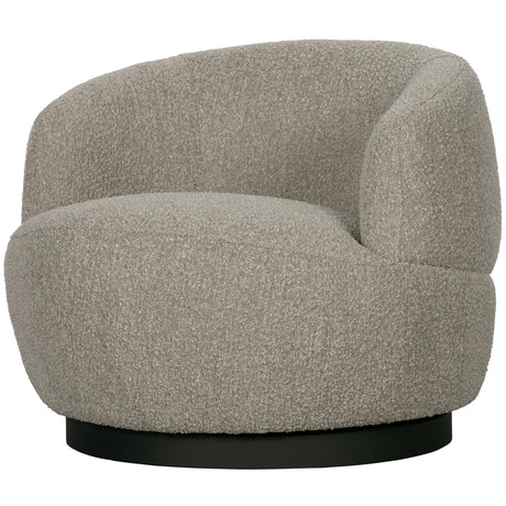 Woolly Draaifauteuil Boucle Naturel Gemeleerd van BePureHome – Luxe comfort op maat van PureWonen. Vraag naar de beste prijs.