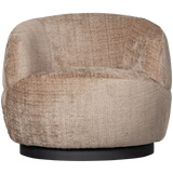 Woolly Draaifauteuil Chenille Zand