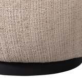 Woolly Draaifauteuil Chenille Zand van BePureHome - laagste prijs offerte van PureWonen