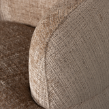 Woolly Draaifauteuil Chenille Zand van BePureHome - laagste prijs offerte van PureWonen