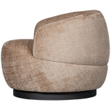 Woolly Draaifauteuil Chenille Zand