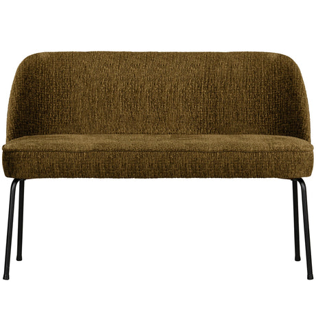 Vogue Eetbank Structure Velvet Brass van BePureHome - laagste prijs offerte van PureWonen