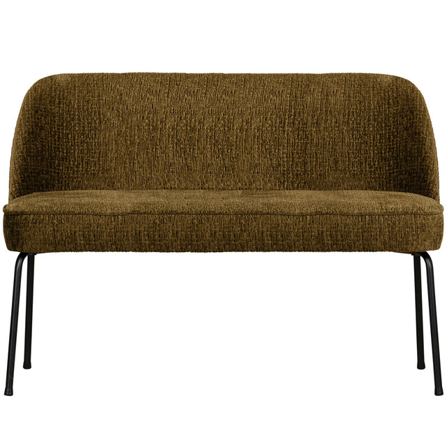 Vogue Eetbank Structure Velvet Brass van BePureHome – Luxe comfort op maat van PureWonen. Vraag naar de beste prijs.