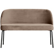 Vogue Eetbank Fluweel Khaki van BePureHome – Luxe comfort op maat van PureWonen. Vraag naar de beste prijs.