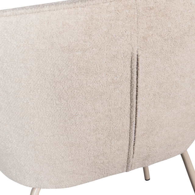 Admit Eetkamerstoel Wollig Geweven Pebble van BePureHome - laagste prijs offerte van PureWonen