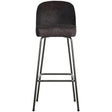 Vogue Barstoel 80 Cm Leer Zwart van BePureHome – Luxe comfort op maat van PureWonen. Vraag naar de beste prijs.