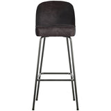 Vogue Barstoel 80 Cm Leer Zwart van BePureHome – Luxe comfort op maat van PureWonen. Vraag naar de beste prijs.