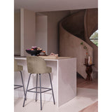 Vogue Barstoel 80 Cm Fluweel Khaki van BePureHome – Luxe comfort op maat van PureWonen. Vraag naar de beste prijs.