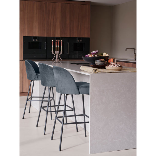 Vogue Barstoel 80 Cm Fluweel Teal van BePureHome – Luxe comfort op maat van PureWonen. Vraag naar de beste prijs.