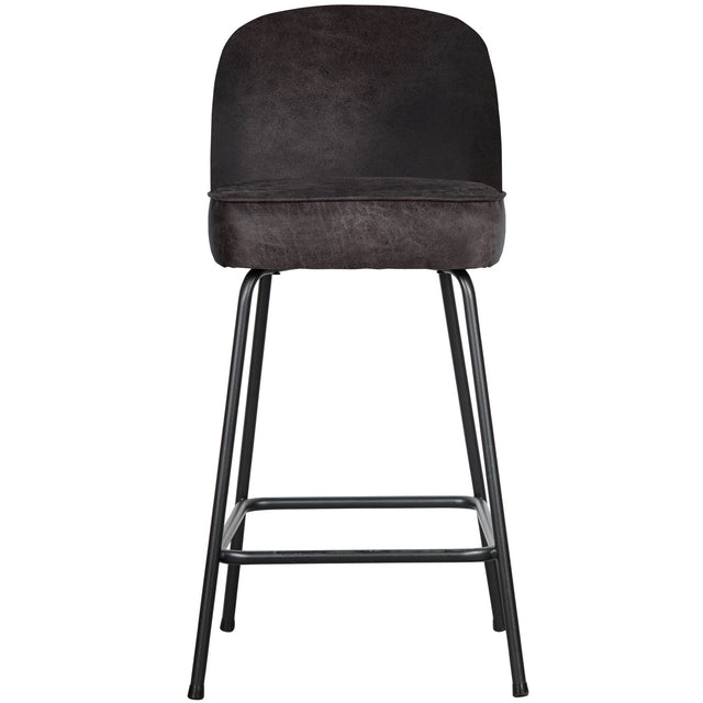 Vogue Barstoel 65 Cm Leer Zwart van BePureHome – Luxe comfort op maat van PureWonen. Vraag naar de beste prijs.