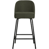 Vogue Barstoel 65 Cm Geweven Stof Warm Groen van BePureHome – Luxe comfort op maat van PureWonen. Vraag naar de beste prijs.