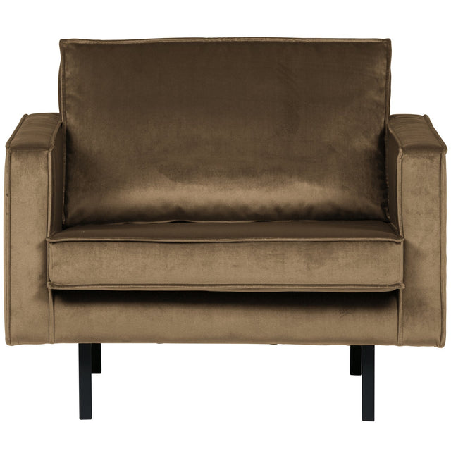 Rodeo Fauteuil Velvet Taupe van BePureHome – Luxe comfort op maat van PureWonen. Vraag naar de beste prijs.